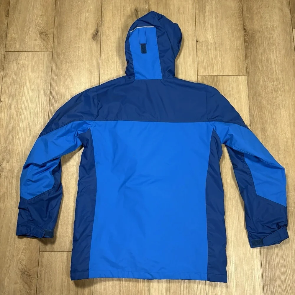 Columbia Kid Boy Blue Interchange Omni-Tech WP‎ Shell Only Jacket US L Youth